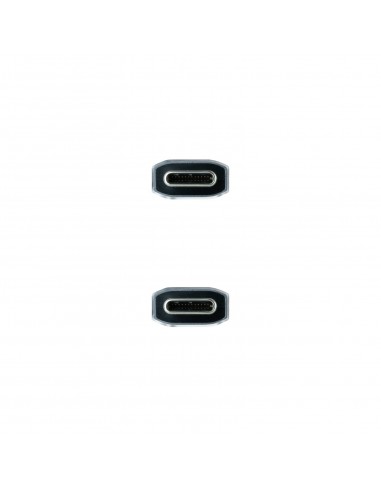 Nanocable Cable USB 3.2 Gen2x2 20Gbps 5A/100W 4K/60Hz USB-C/M-USB-C/M, 2 m
