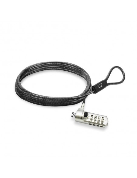 Aisens Cable Seguridad con Cerradura de Combinación para Ordenador