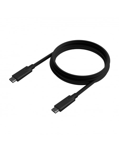 Nanocable - Cable USB 3.1 Gen2 10Gbps 5A, 4K/60Hz, USB-C/M-USB-C/M, Negro,  2 m